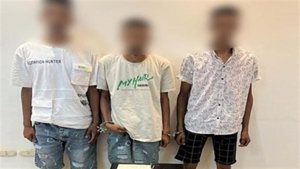 المتهمين والمضبوطات