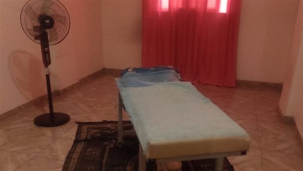 غلق وتشميع مركز مساج