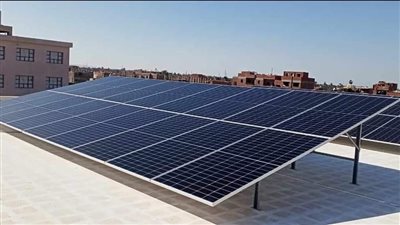 تركيب ألواح طاقة شمسية لإنتاج الكهرباء بقرية صفانية بمركز العدوة في المنيا 