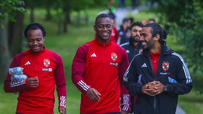 الأهلي يختتم المران المسائي في النمسا