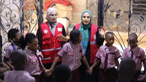 تدريبات الهلال الأحمر