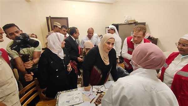 وزيرة التضامن تتفقد