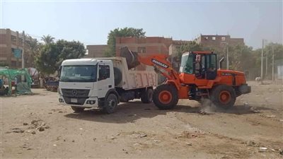حملات مكثفة للنظافة ورفع الإشغالات بطرق وشوارع المنيا