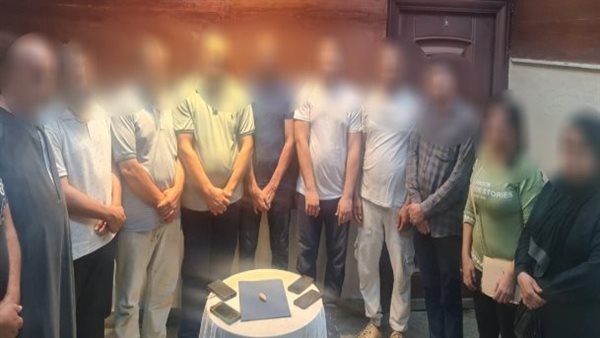 المتهمون والمضبوطات