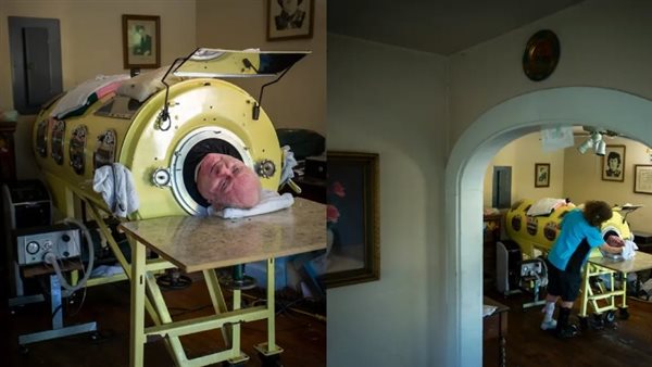 أمريكي يعيش داخل