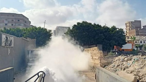 حملات رش فى شوارع