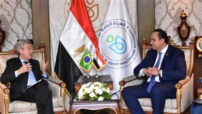 رئيس الرعاية الصحية يبحث مع سفير البرازيل تعزيز التعاون وتبادل الخبرات الطبية