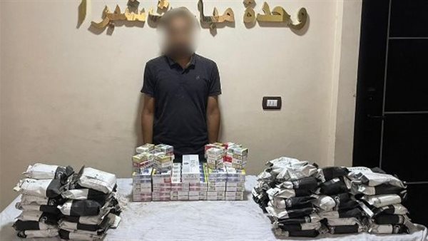 المتهم والمضبوطات