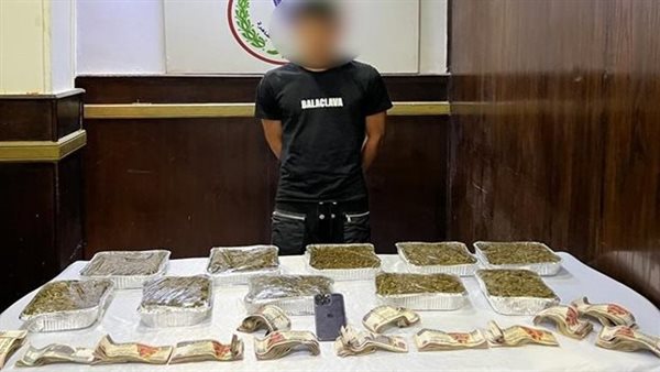 المتهم والمضبوطات