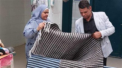 إقامة معرض للمنتجات والمشغولات اليدوية بقرية بردنوها في المنيا