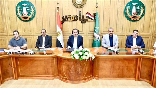 اجتماع محافظ المنوفية