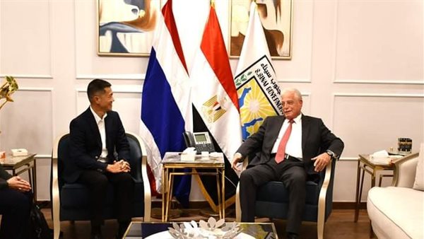 خالد فودة وسفير تايلاند