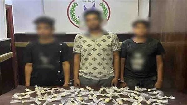 المتهمين والمضبوطات