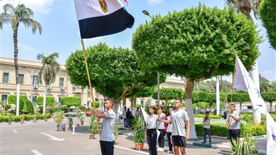 جامعة القاهرة تتسلم شعلة أسبوع شباب الجامعات بهدف اكتشاف ورعاية الطاقات الإبداعية لطلابها