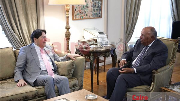 شكري ونظيره الياباني