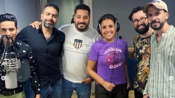 مي كساب أثناء تسجيل