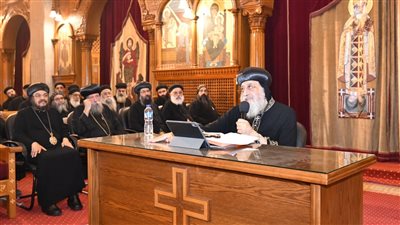 البابا تواضروس: قلوبنا تعتصر ألما على ما يحدث في غزة ونقدم العزاء لأسر الشهداء ونتمنى الشفاء للمصابين