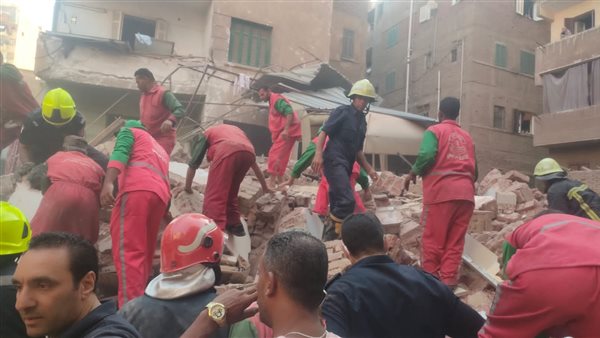 حادث انهيار عقار