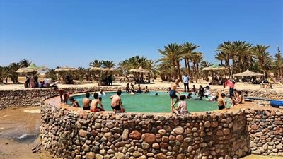 إعادة تشغيل حمام موسى بعد غلقه للصيانة.. والمسئولون يناشدون المواطنين بالحفاظ على نظافته | صور