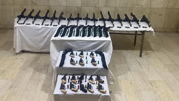 جانب من المضبوطات