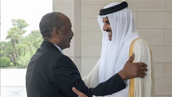 البرهان وأمير قطر