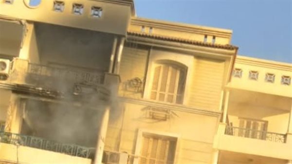 جانب من الحريق 