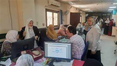 ثمار حياة كريمة بالمنوفية.. البدء في ميكنة المراكز التكنولوجية بالوحدات القروية بالشهداء 