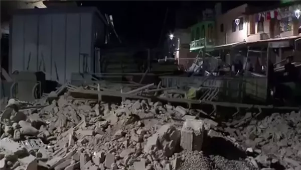 زلزال المغرب