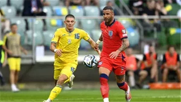 ووكر من مباراة إنجلترا