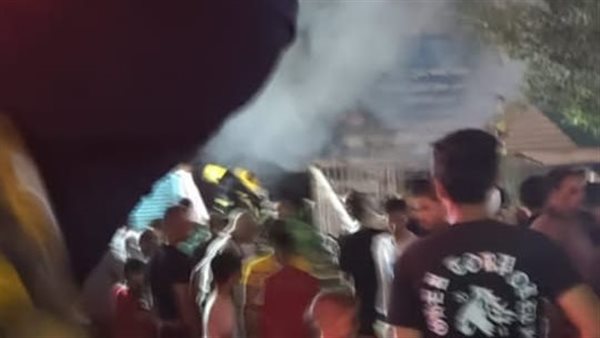 حريق شقة سكنية