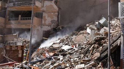 إصابة شخص في انهيار جزئي لعقار بكرداسة 