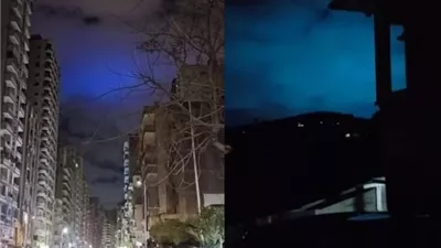 ظهر في تركيا.. سر ظهور وميض أزرق في سماء المغرب بعد الزلزال