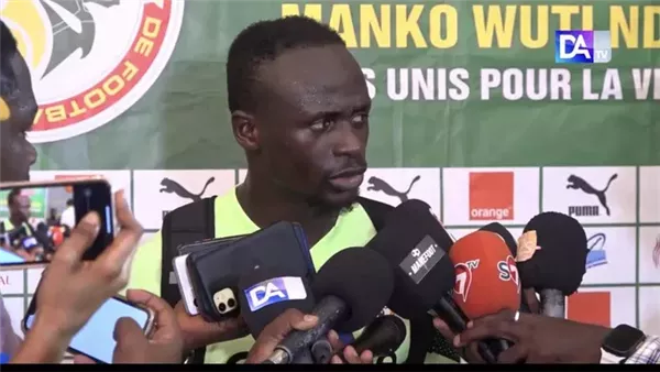 ساديو ماني خلال مقابلة