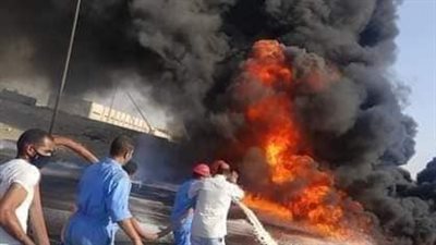 إصابة 3 عمال في حريق مصنع أدوات منزلية بالشرقية