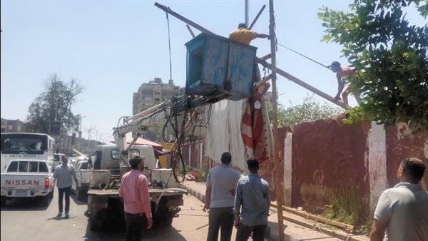 إزالة إشغالات الباعة