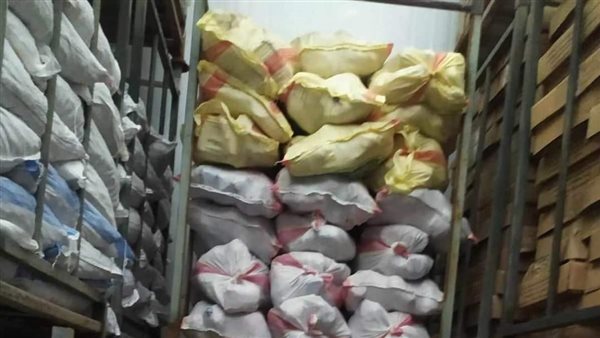 جانب من المضبوطات