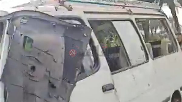 صورة من حادث المنيا