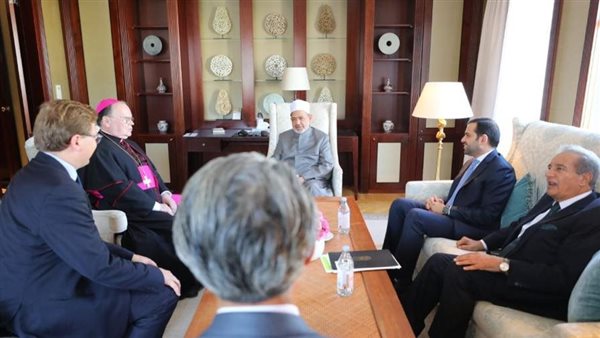 شيخ الأزهر خلال استقباله