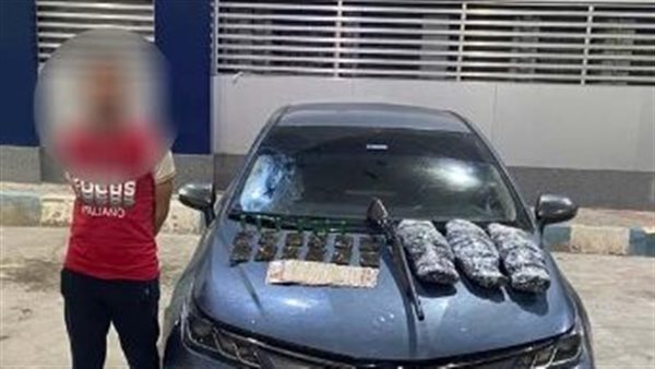 المتهم والمضبوطات