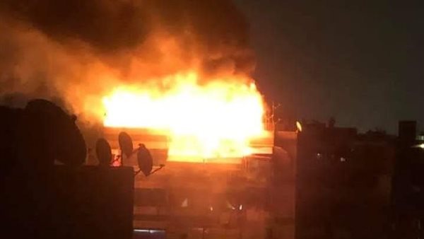  حريق بوحدة سكنية