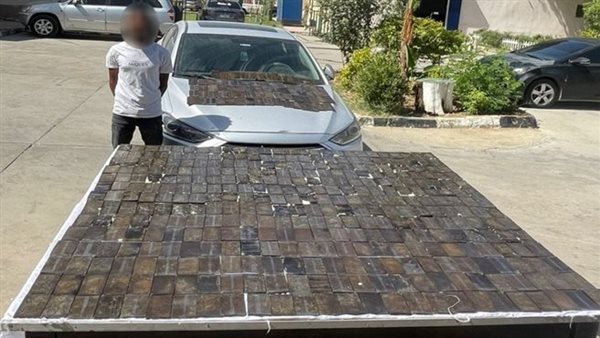 المتهم والمضبوطات