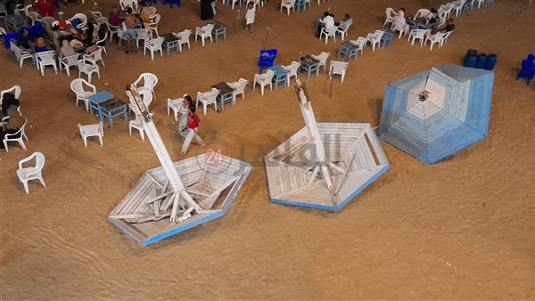 تأثير العاصفة دانيال