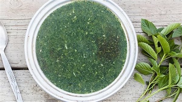 طريقة تخزين الملوخية