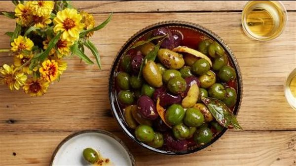 طريقة عمل الزيتون
