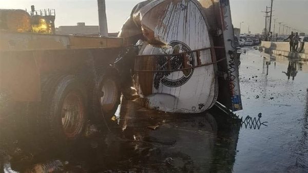 حادث تصادم 4 سيارات