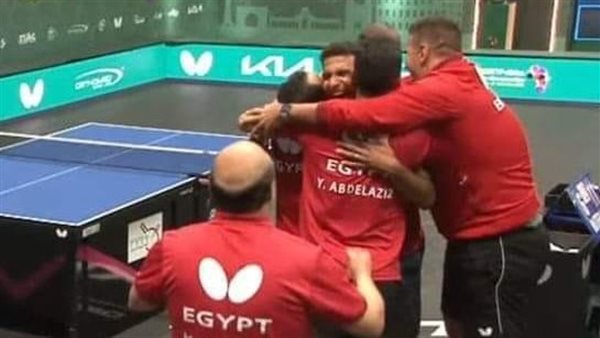 احتفال لاعبي منتخب