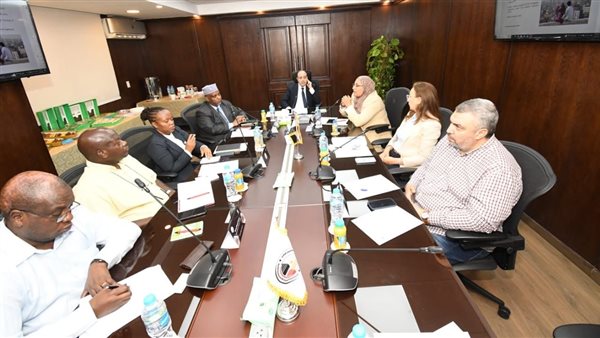 جانب من زيارة الوفد