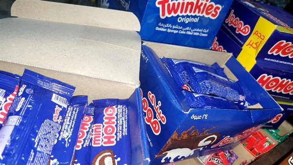 ضبط مواد غذائية منتهية