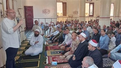 إطلاق اسم الشهداء على مسجد قرية الشريف ببني سويف بعد وفاة العشرات من أبنائها في إعصار ليبيا 