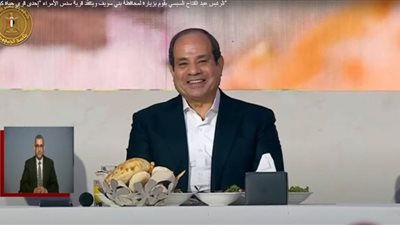 السيسي: زيادة الفئات المستفيدة من تكافل وكرامة بإجمالي 5 ملايين أسرة